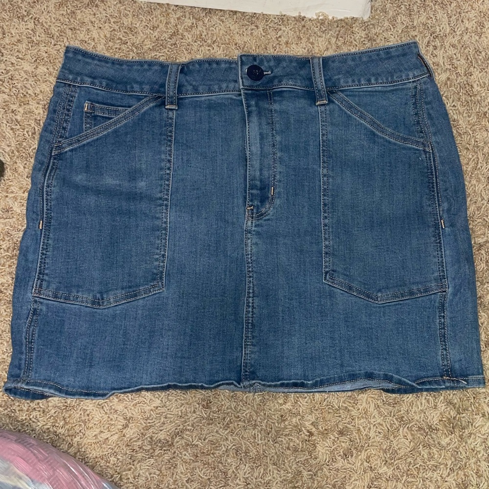 Jean Mini Skirt